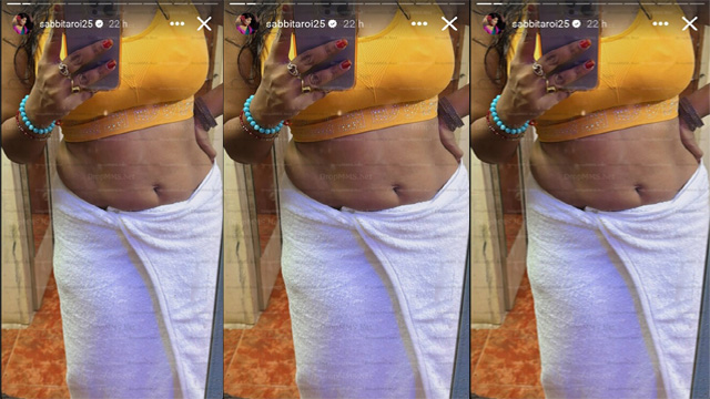 Tamil Actress Sabbita Roi Insta Exclusive
